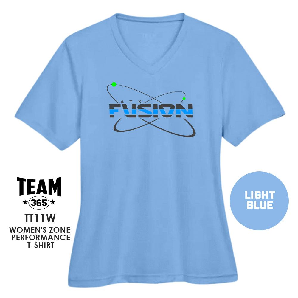 ATX Fusion Slow Pitch Softball - Cool & Dry Performance Women's Shirt - MULTIPLE COLORS AVAILABLE - 83Swag