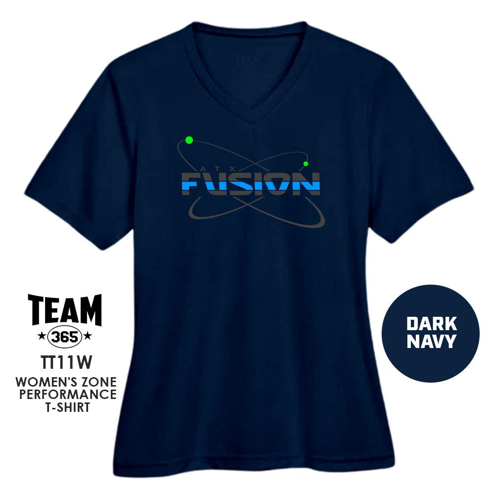 ATX Fusion Slow Pitch Softball - Cool & Dry Performance Women's Shirt - MULTIPLE COLORS AVAILABLE - 83Swag