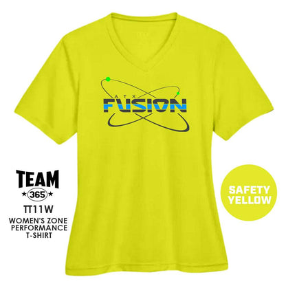 ATX Fusion Slow Pitch Softball - Cool & Dry Performance Women's Shirt - MULTIPLE COLORS AVAILABLE - 83Swag