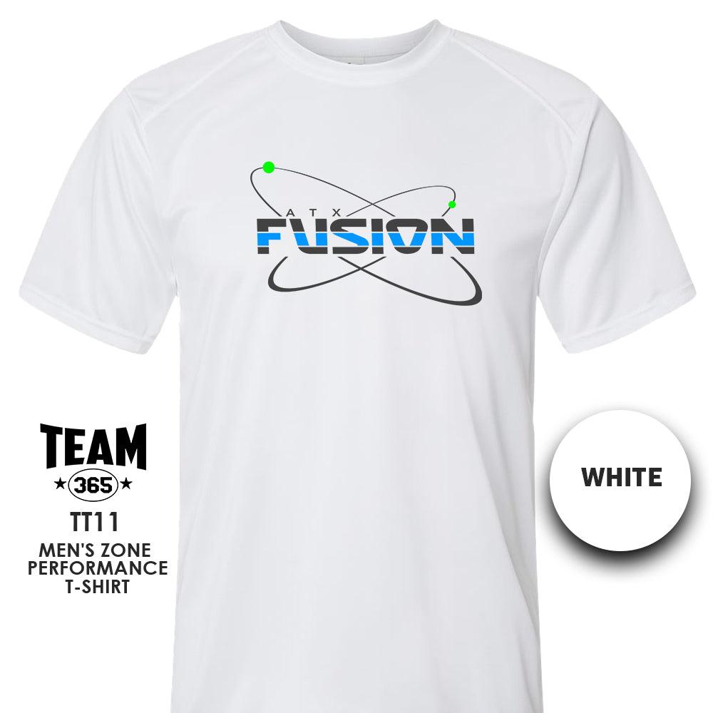 ATX Fusion Slow Pitch Softball - Crew - Performance T-Shirt - MULTIPLE COLORS AVAILABLE - 83Swag