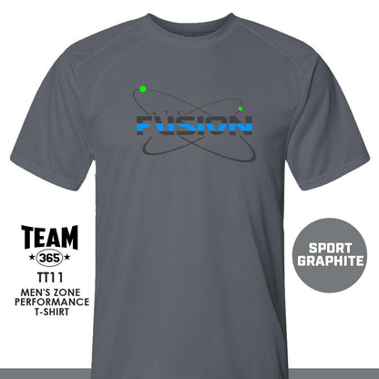 ATX Fusion Slow Pitch Softball - Crew - Performance T-Shirt - MULTIPLE COLORS AVAILABLE - 83Swag