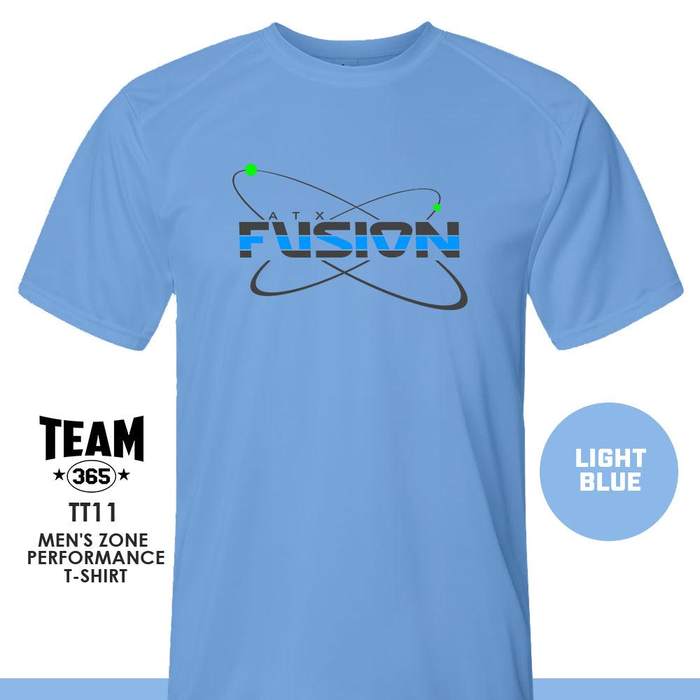 ATX Fusion Slow Pitch Softball - Crew - Performance T-Shirt - MULTIPLE COLORS AVAILABLE - 83Swag