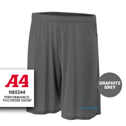 ATX Fusion Slow Pitch Softball - Performance Shorts - MULTIPLE COLORS - 83Swag