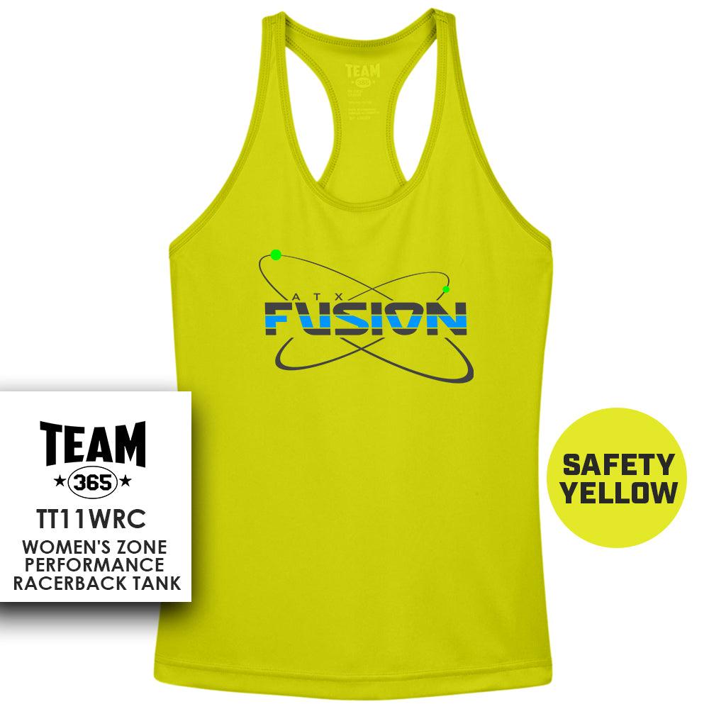 ATX Fusion Slow Pitch Softball - Performance Women’s Racerback T - MULTIPLE COLORS AVAILABLE - 83Swag