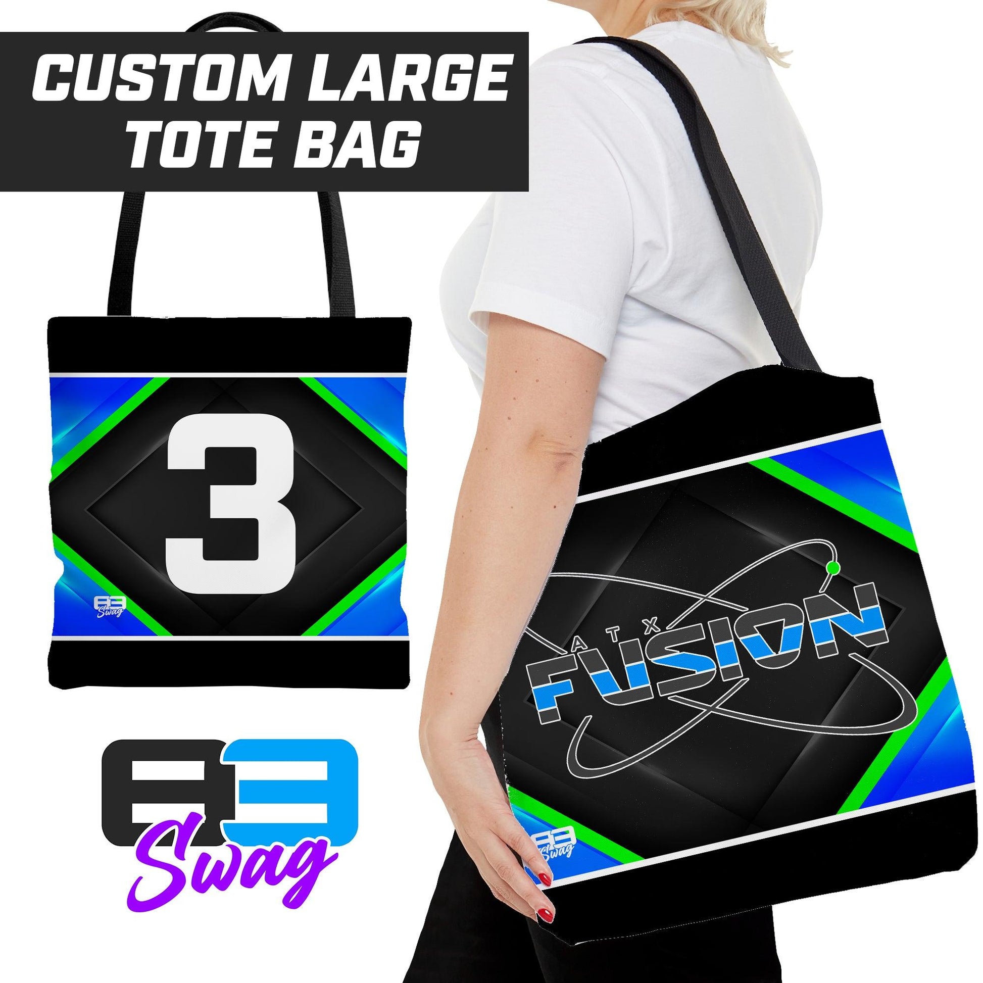 ATX Fusion Slow Pitch Softball - Tote Bag - 83Swag