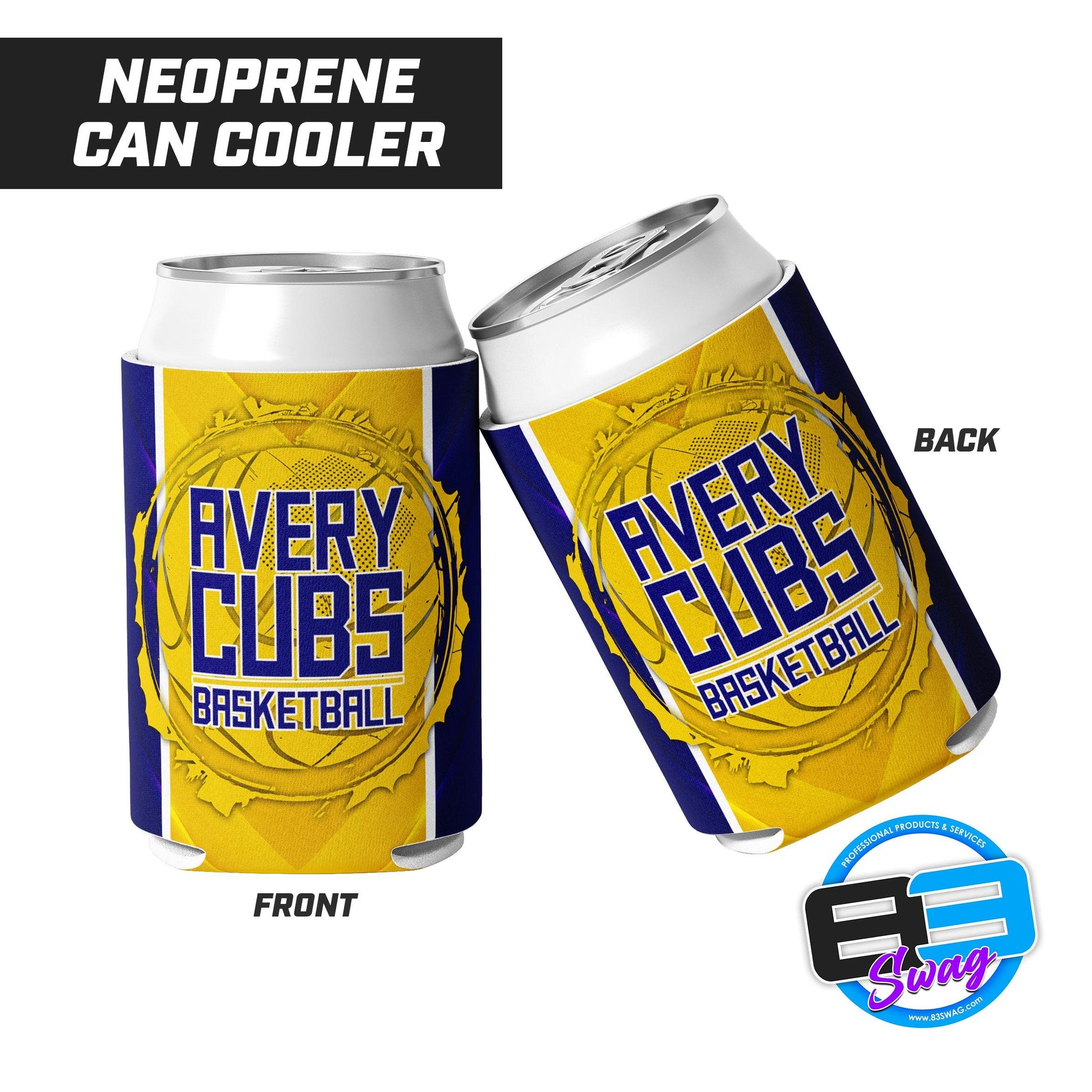 Avery Cubs Basketball - Can Cooler - 83Swag