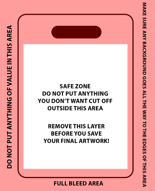 Bag Tag Template - 83Swag