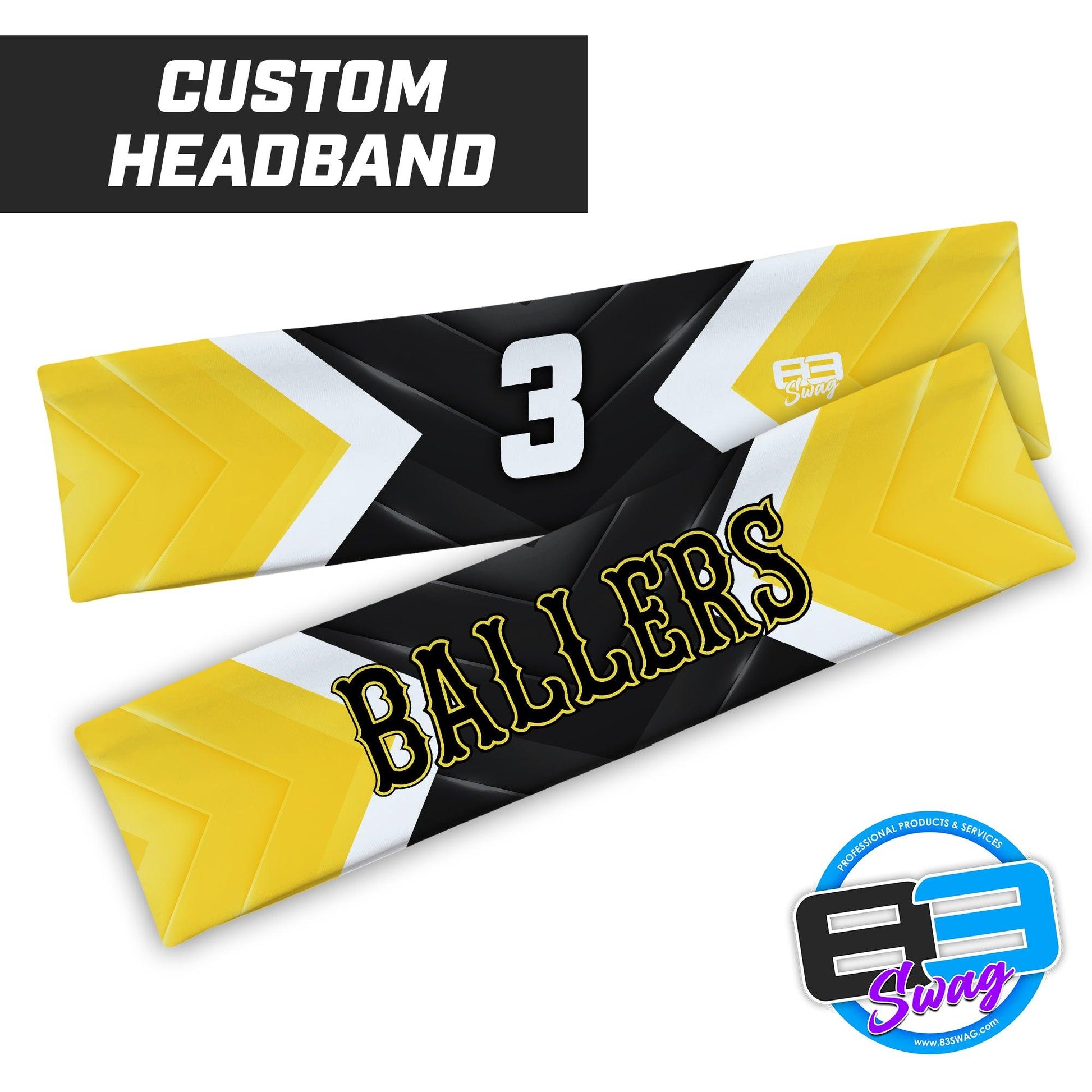 Ballers Baseball - Headband - 83Swag