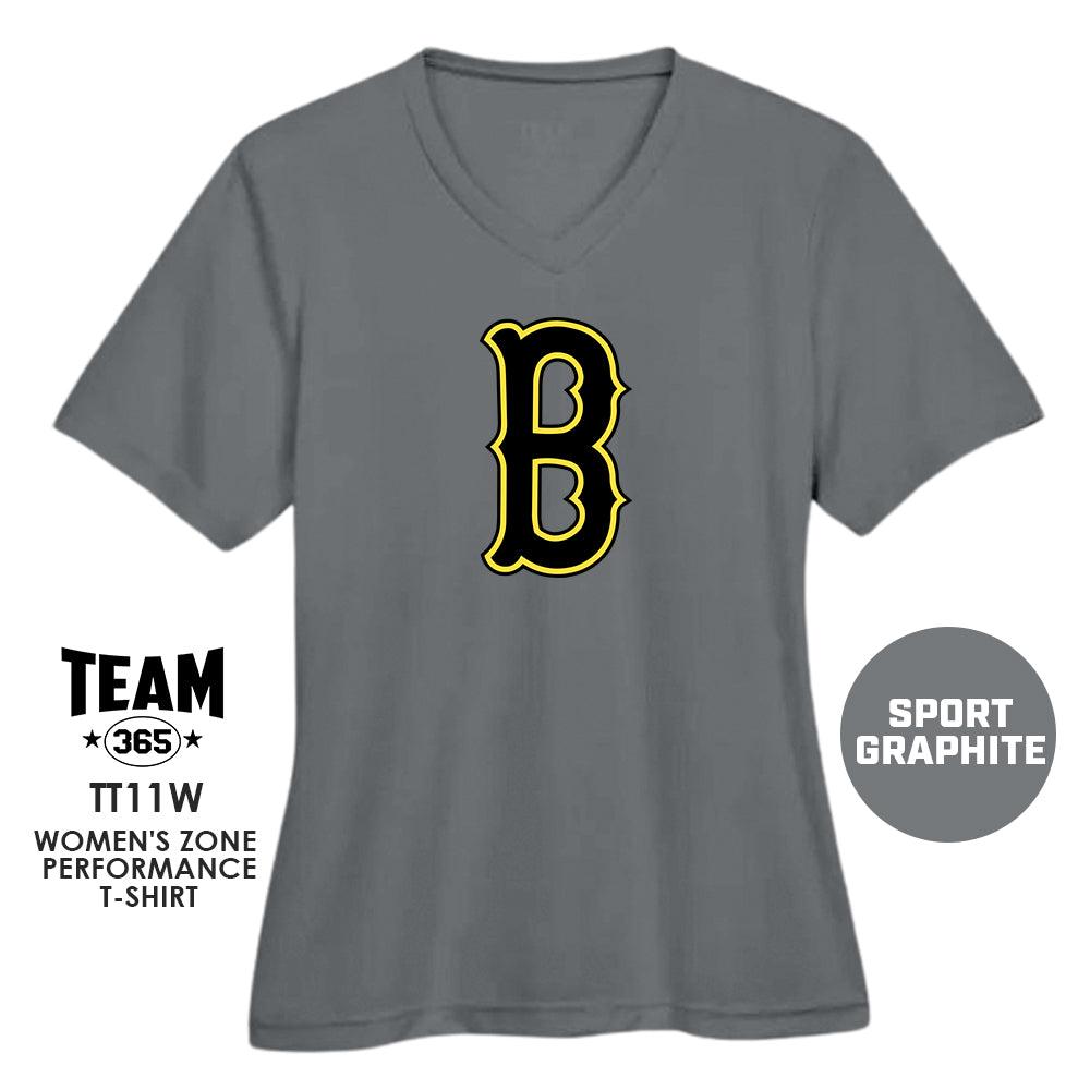 Ballers Baseball - LOGO 3 - Cool & Dry Performance Women's Shirt - 83Swag