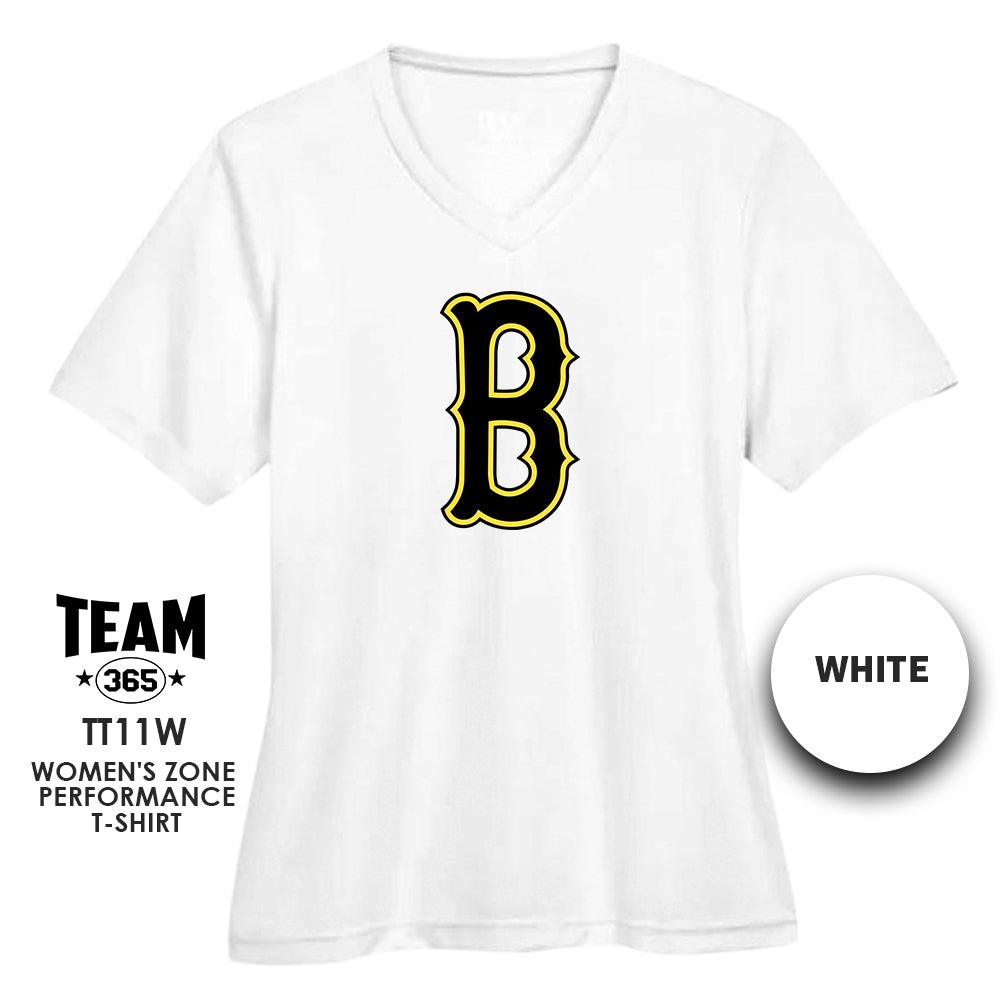 Ballers Baseball - LOGO 3 - Cool & Dry Performance Women's Shirt - 83Swag