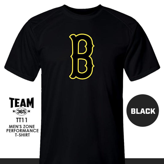 Ballers Baseball - LOGO 3 - Crew - Performance T-Shirt - 83Swag