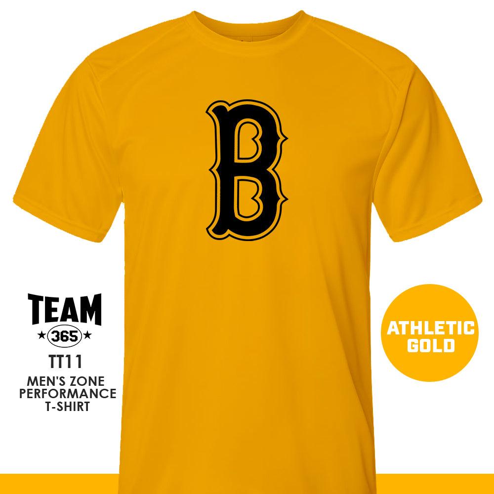 Ballers Baseball - LOGO 3 - Crew - Performance T-Shirt - 83Swag