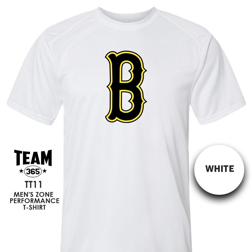 Ballers Baseball - LOGO 3 - Crew - Performance T-Shirt - 83Swag