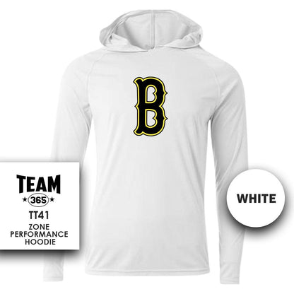 Ballers Baseball - LOGO 3 - Lightweight Performance Hoodie - 83Swag