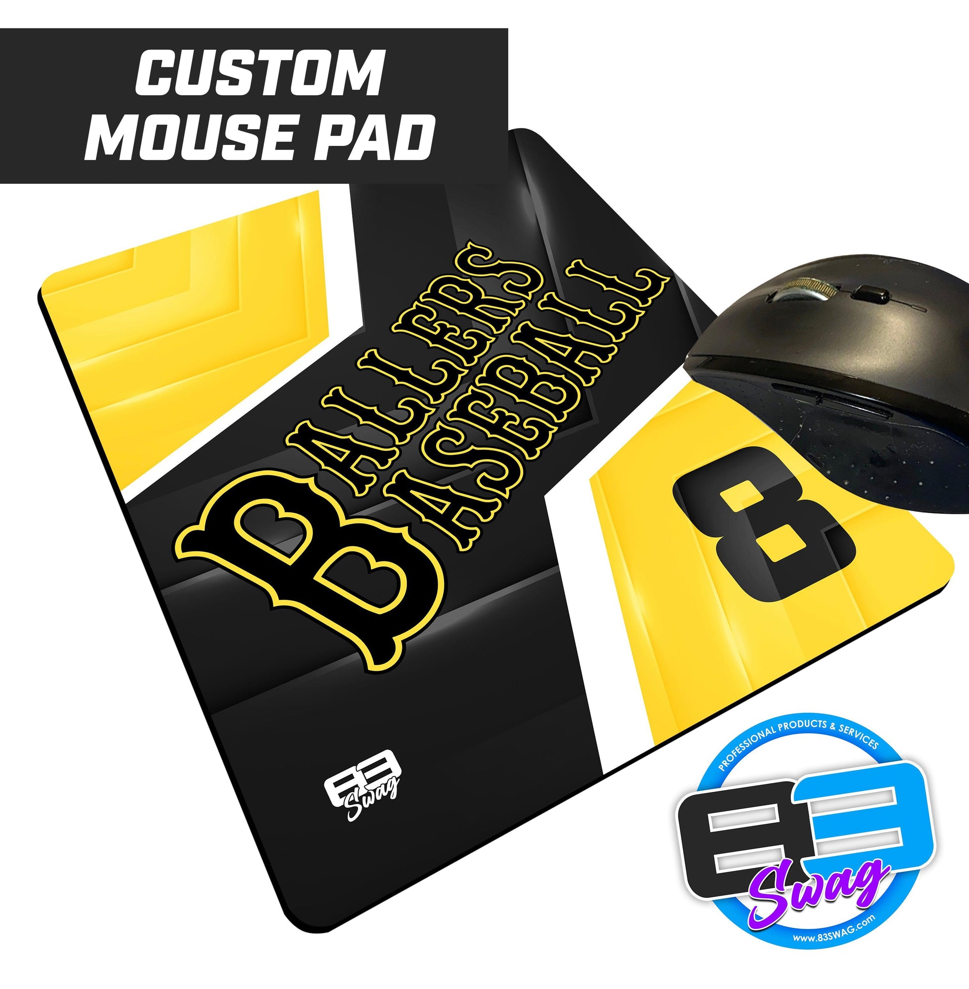 Ballers Baseball - Mouse Pad - 83Swag