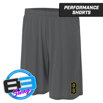 Ballers Baseball - Youth & Adult Zone Performance Shorts - 83Swag