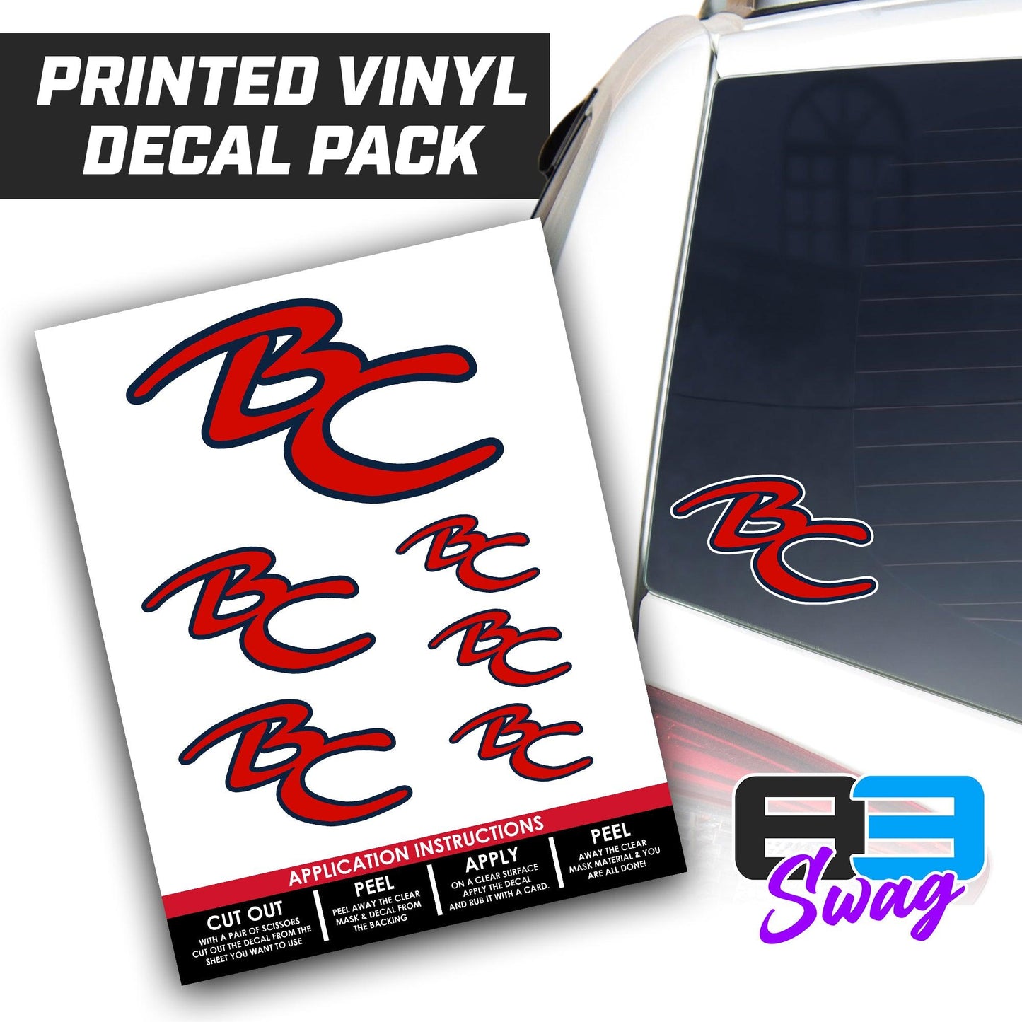 Batcats - Logo Decal Pack Sheet - 83Swag