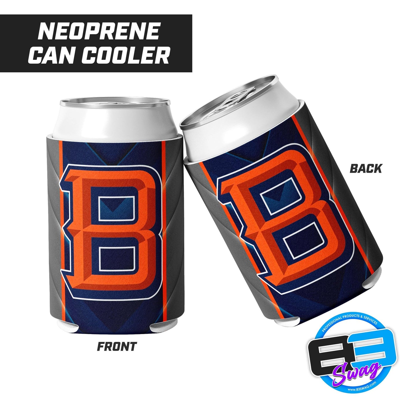 Baytown Broncos Football - Can Cooler - 83Swag