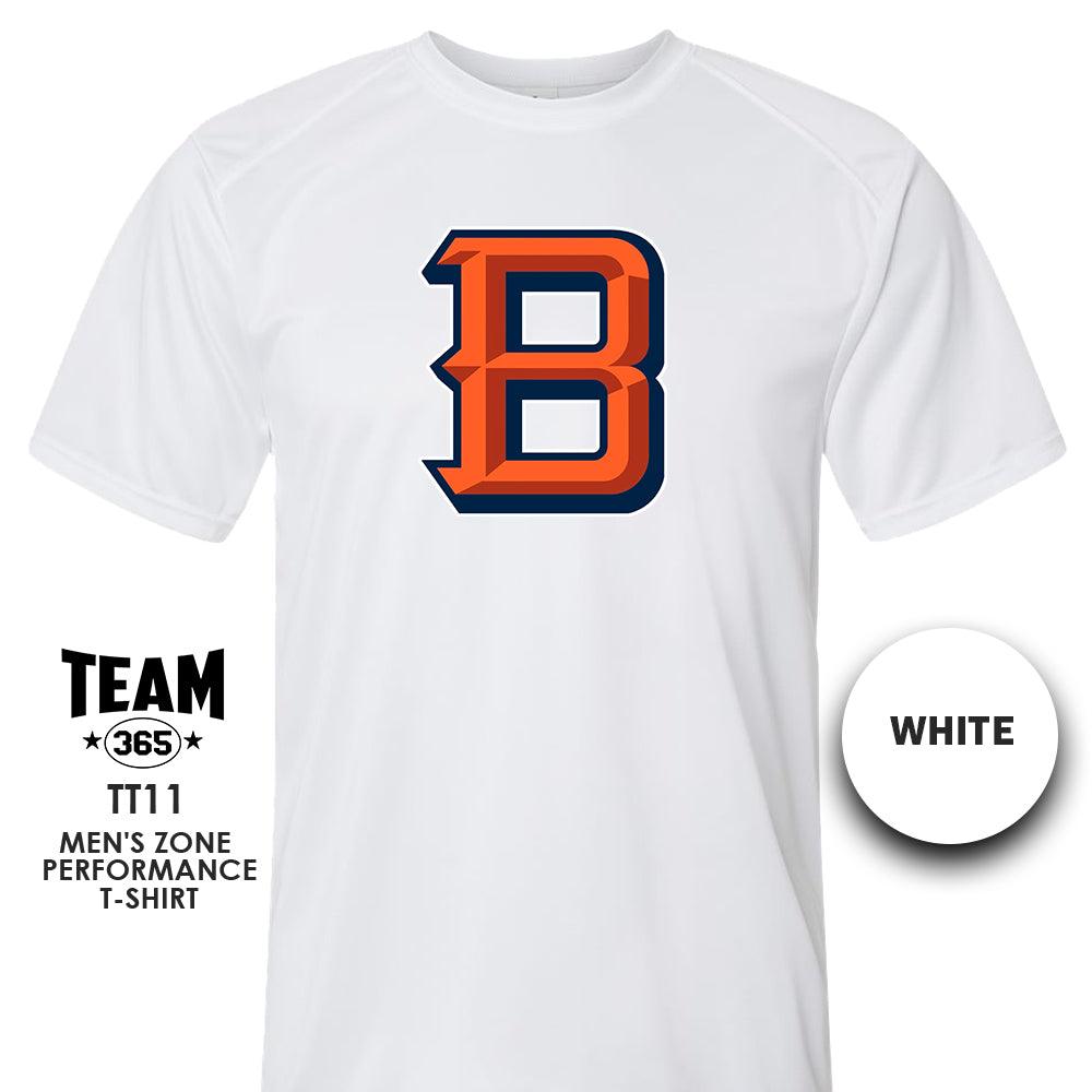 Baytown Broncos Football - Crew - Performance T-Shirt - 83Swag