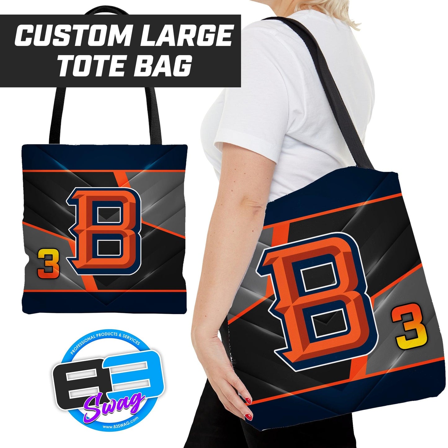 Baytown Broncos Football - Tote Bag - 83Swag