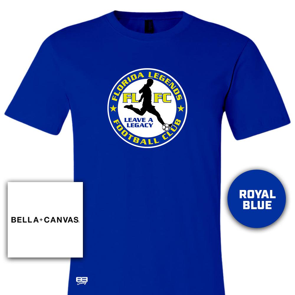 Bella + Canvas 3001C Unisex Jersey T-Shirt - Florida Legends FC - 83Swag