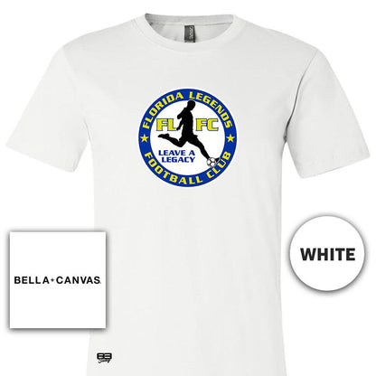 Bella + Canvas 3001C Unisex Jersey T-Shirt - Florida Legends FC - 83Swag