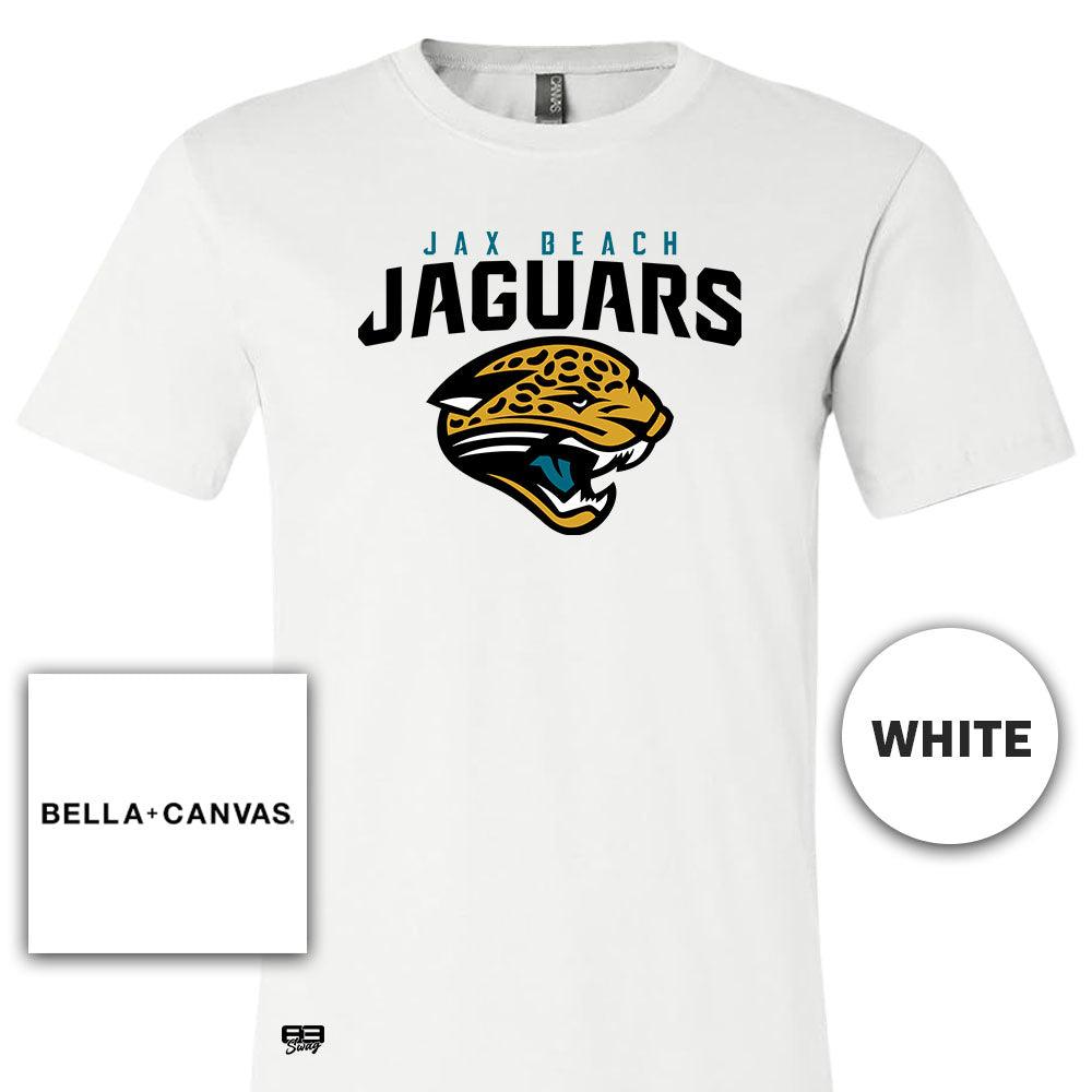 Bella + Canvas 3001C Unisex Jersey T-Shirt - Jax Beach Jaguars Football - 83Swag