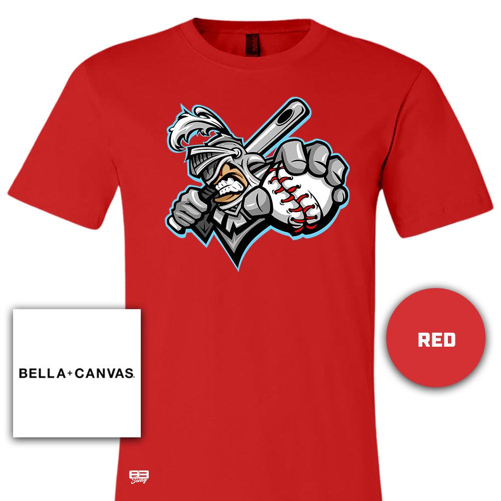 Bella + Canvas 3001C Unisex Jersey T-Shirt - Knights Baseball 2024 FALL EDITION - 83Swag