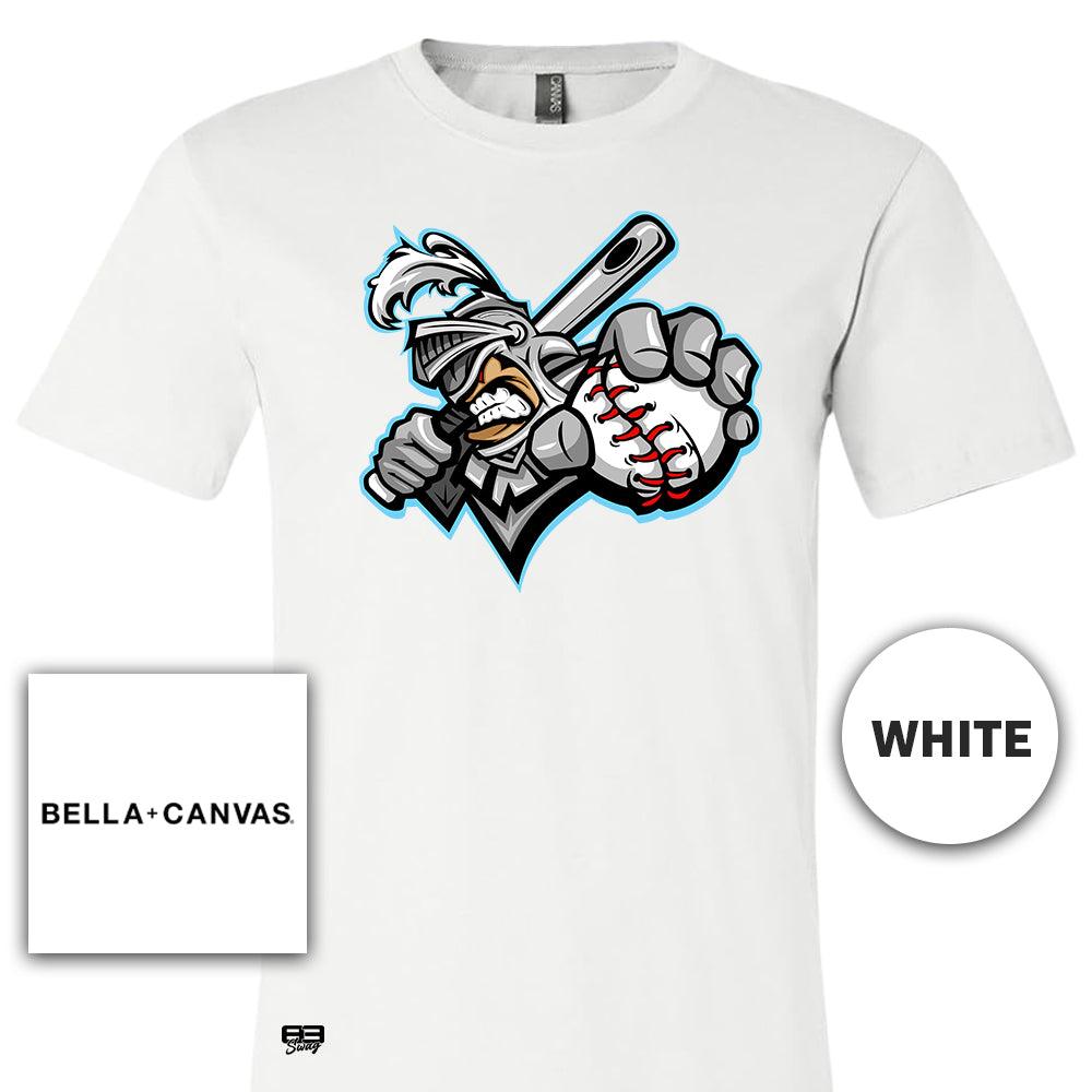 Bella + Canvas 3001C Unisex Jersey T-Shirt - Knights Baseball 2024 FALL EDITION - 83Swag