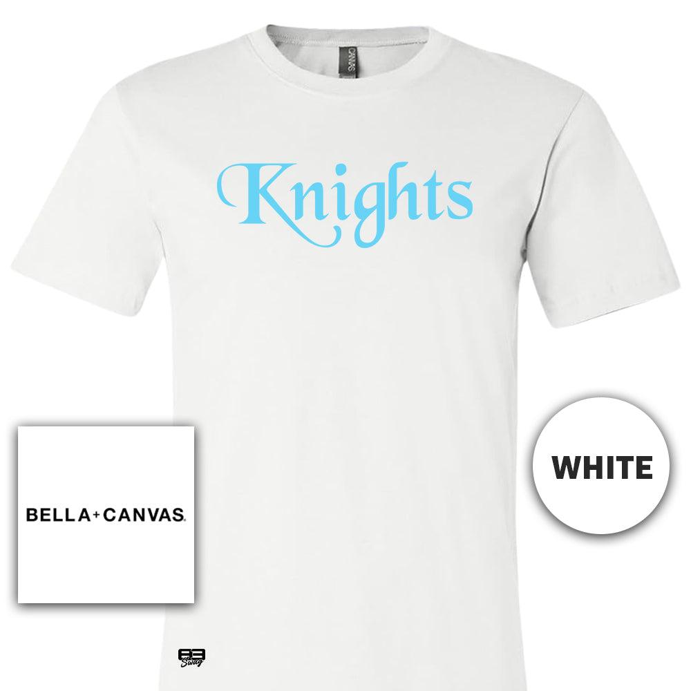 Bella + Canvas 3001C Unisex Jersey T-Shirt - Knights Baseball 2024 FALL EDITION V2 - 83Swag