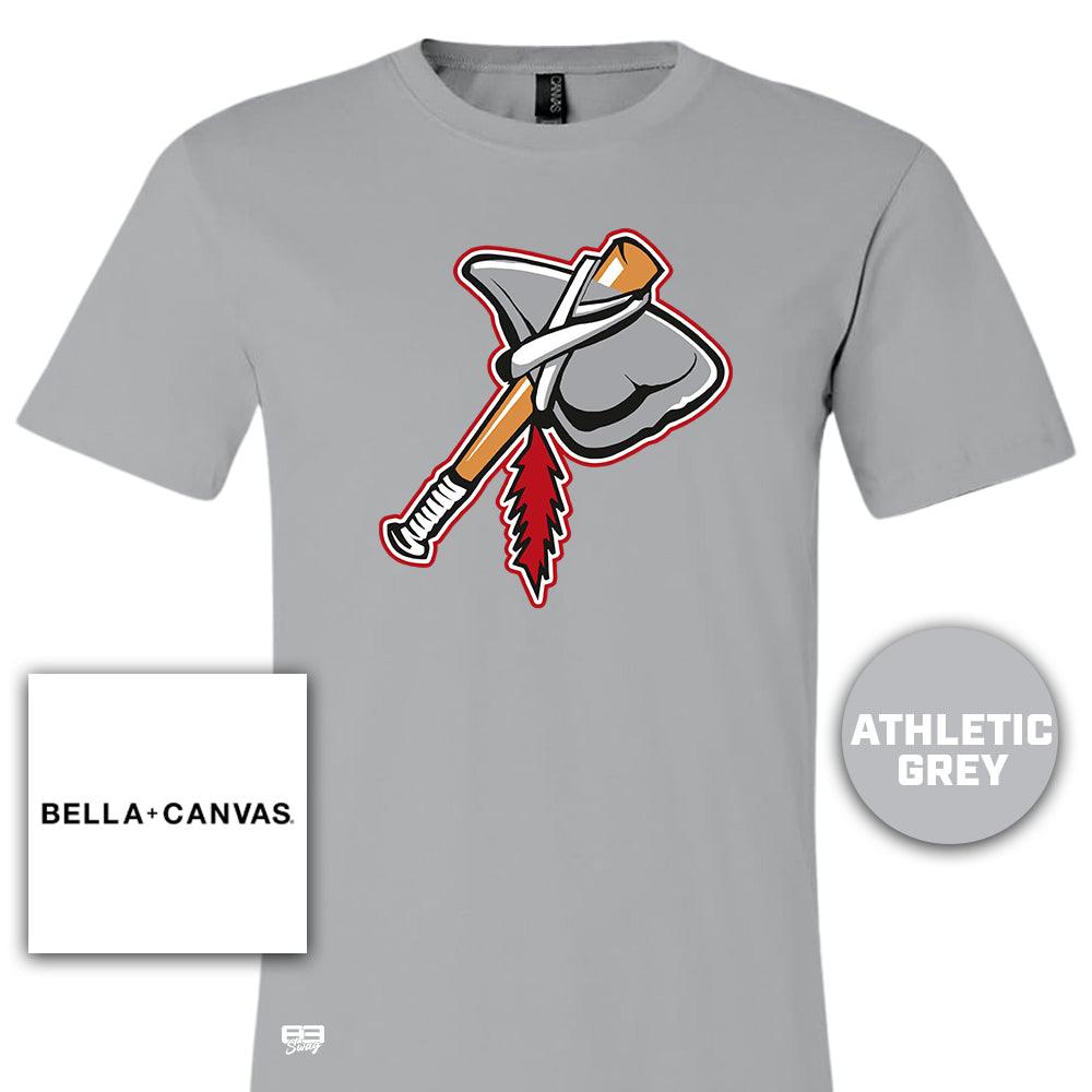 Bella + Canvas 3001C Unisex Jersey T-Shirt - Land O Lakes Tomahawks Baseball V2 - 83Swag