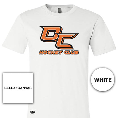 Bella + Canvas 3001C Unisex Jersey T-Shirt - Orange County Hockey Club - 83Swag