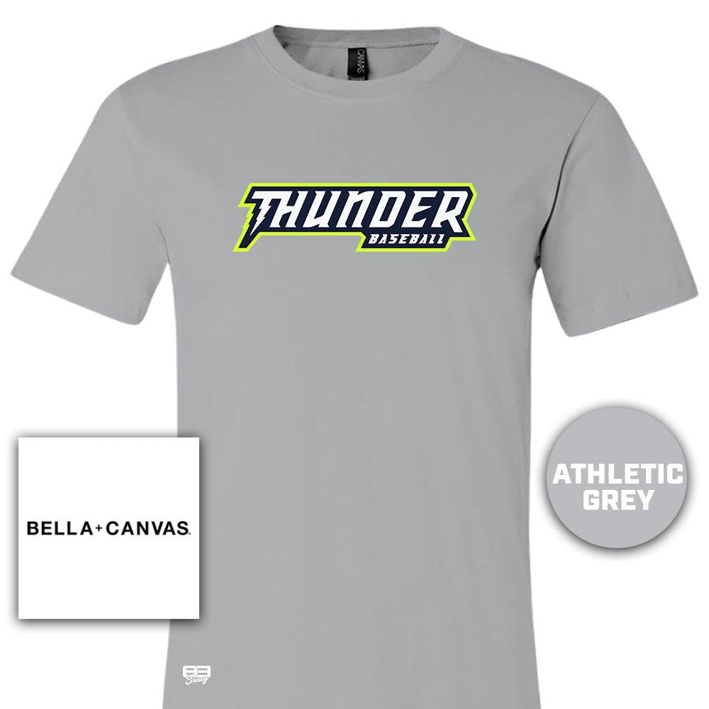 Bella + Canvas 3001C Unisex Jersey T-Shirt - Ponte Vedra Thunder Baseball - 83Swag