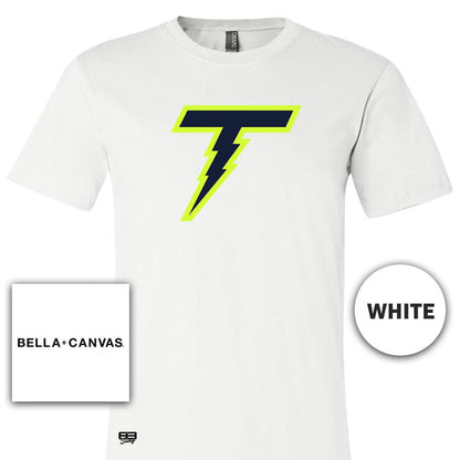 Bella + Canvas 3001C Unisex Jersey T-Shirt - Ponte Vedra Thunder Baseball V2 - 83Swag