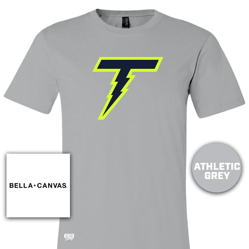 Bella + Canvas 3001C Unisex Jersey T-Shirt - Ponte Vedra Thunder Baseball V2 - 83Swag