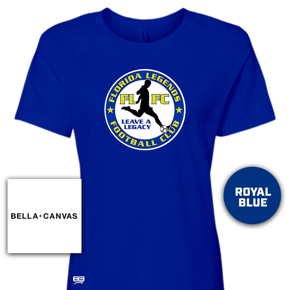 Bella + Canvas B6400 Women's Relaxed Jersey Short-Sleeve T-Shirt - Florida Legends FC - 83Swag