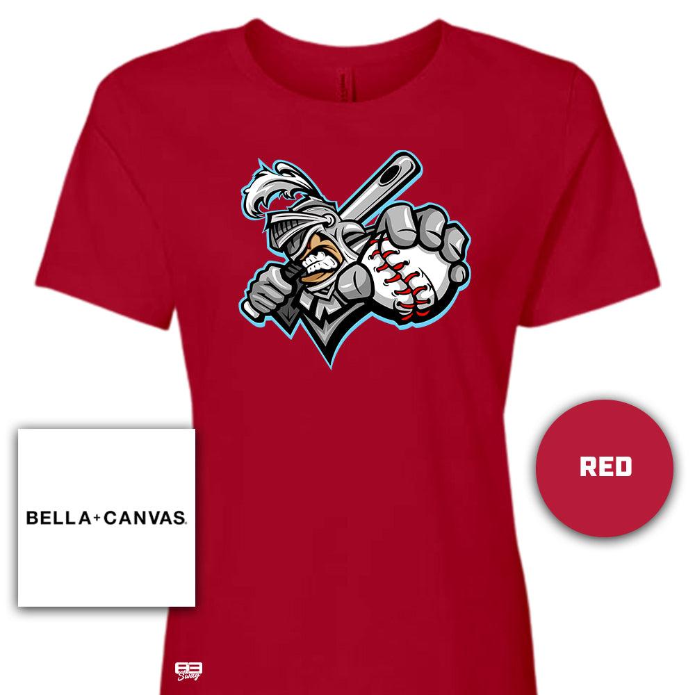 Bella + Canvas B6400 Women's Relaxed Jersey Short-Sleeve T-Shirt - Knights Baseball 2024 FALL EDITION - 83Swag