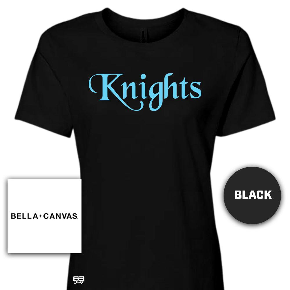 Bella + Canvas B6400 Women's Relaxed Jersey Short-Sleeve T-Shirt - Knights Baseball 2024 FALL EDITION V2 - 83Swag