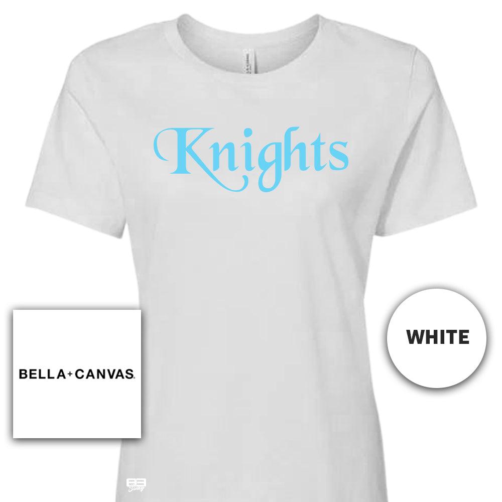 Bella + Canvas B6400 Women's Relaxed Jersey Short-Sleeve T-Shirt - Knights Baseball 2024 FALL EDITION V2 - 83Swag