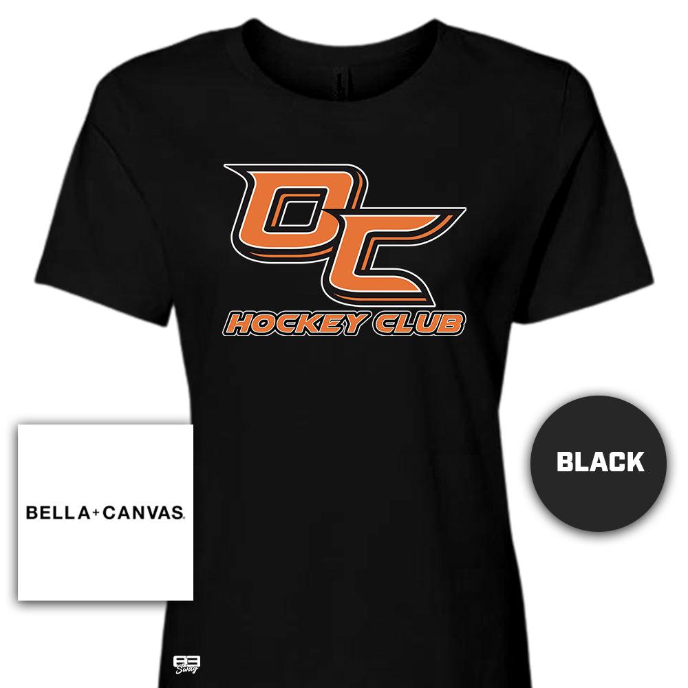 Bella + Canvas B6400 Women's Relaxed Jersey Short-Sleeve T-Shirt - Orange County Hockey Club - 83Swag