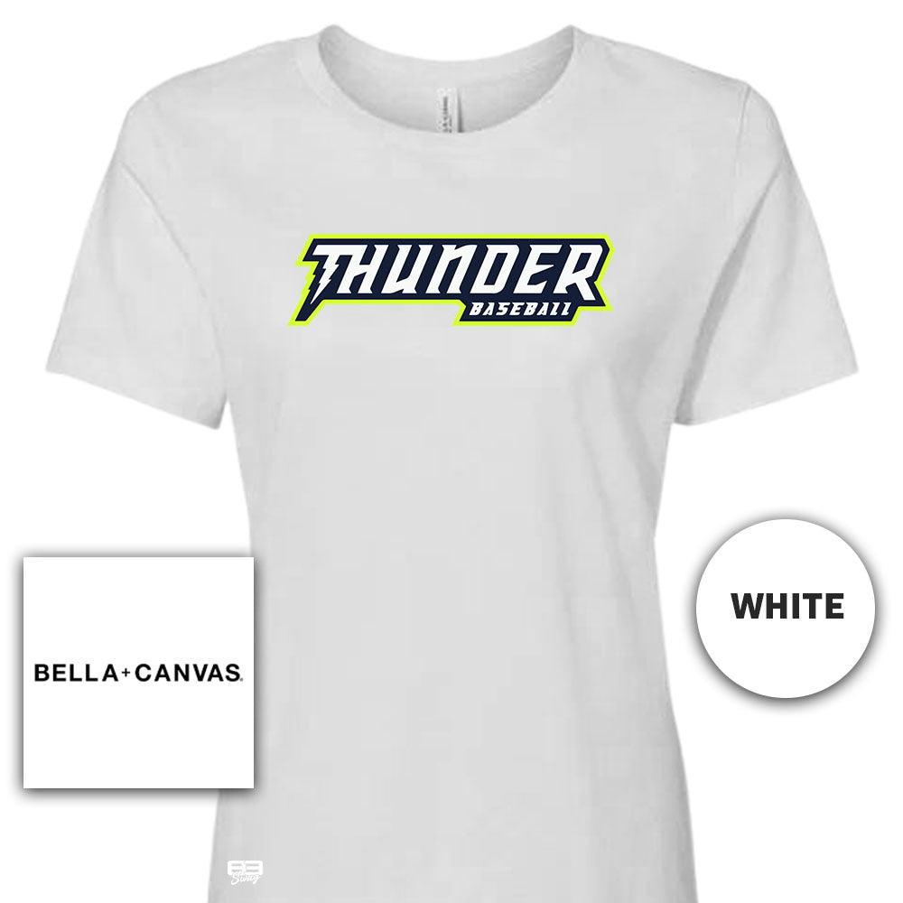 Bella + Canvas B6400 Women's Relaxed Jersey Short-Sleeve T-Shirt - Ponte Vedra Thunder Baseball - 83Swag