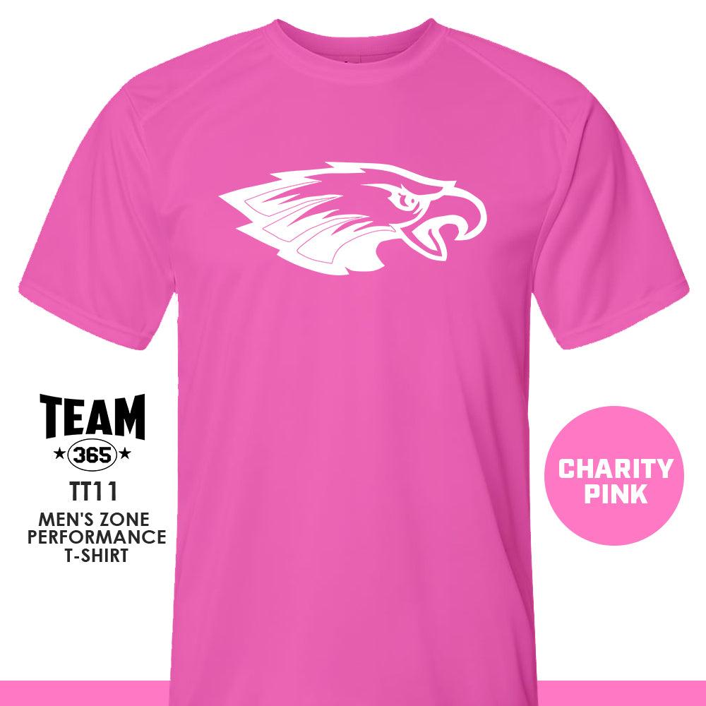 Bellmawr Purple Eagles 2024 Edition - CHARITY PINK - Crew - Performance T-Shirt - 83Swag