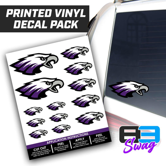 Bellmawr Purple Eagles 2024 Edition - Logo Decal Pack Sheet - 83Swag