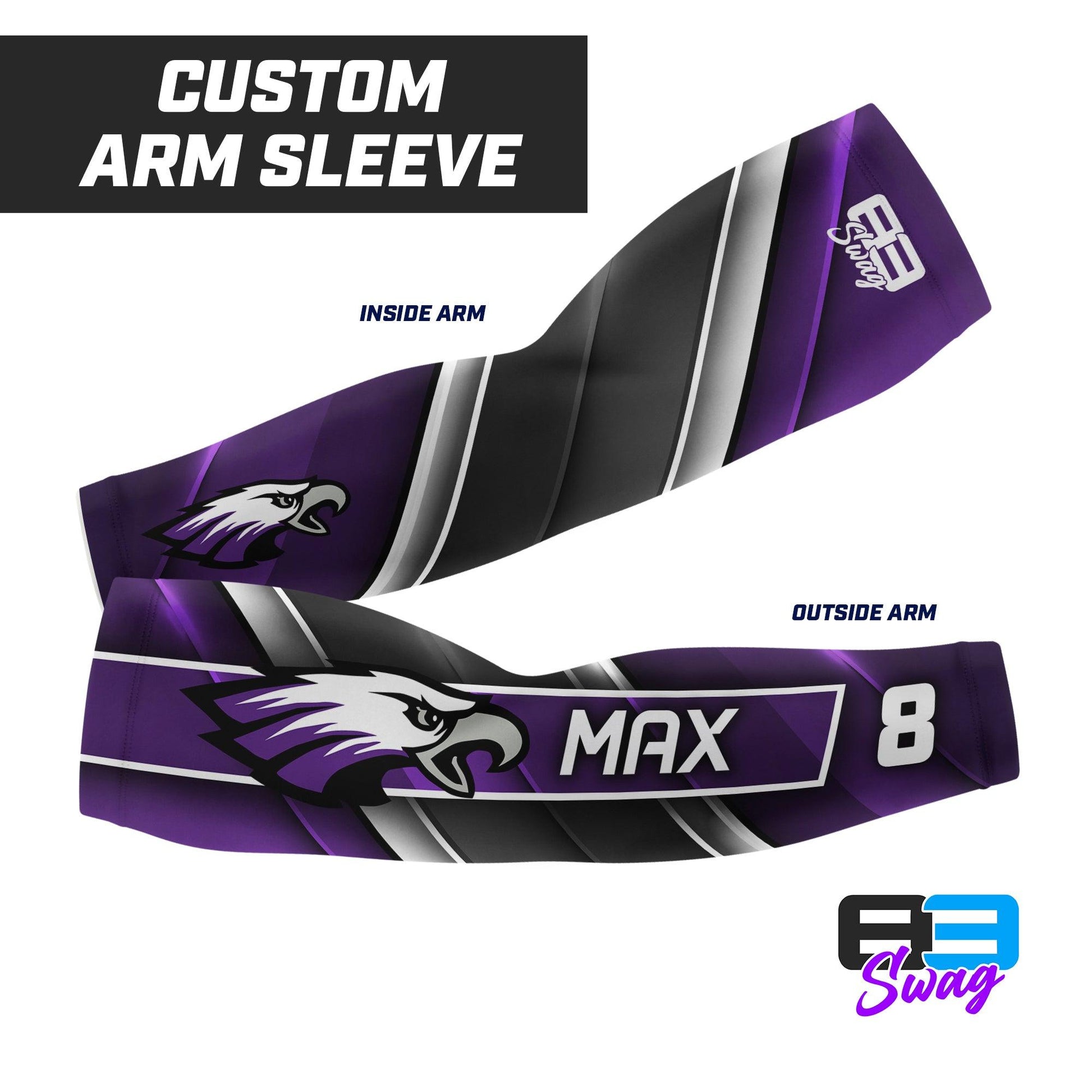 Bellmawr Purple Eagles Football 2024 Edition - Arm Sleeve - 83Swag