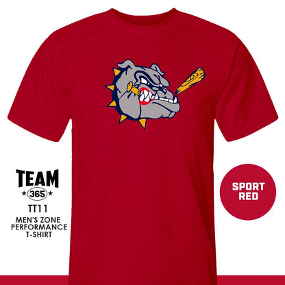 Bloomingdale Bulldogs - LOGO 2 - Crew - Performance T-Shirt - 83Swag