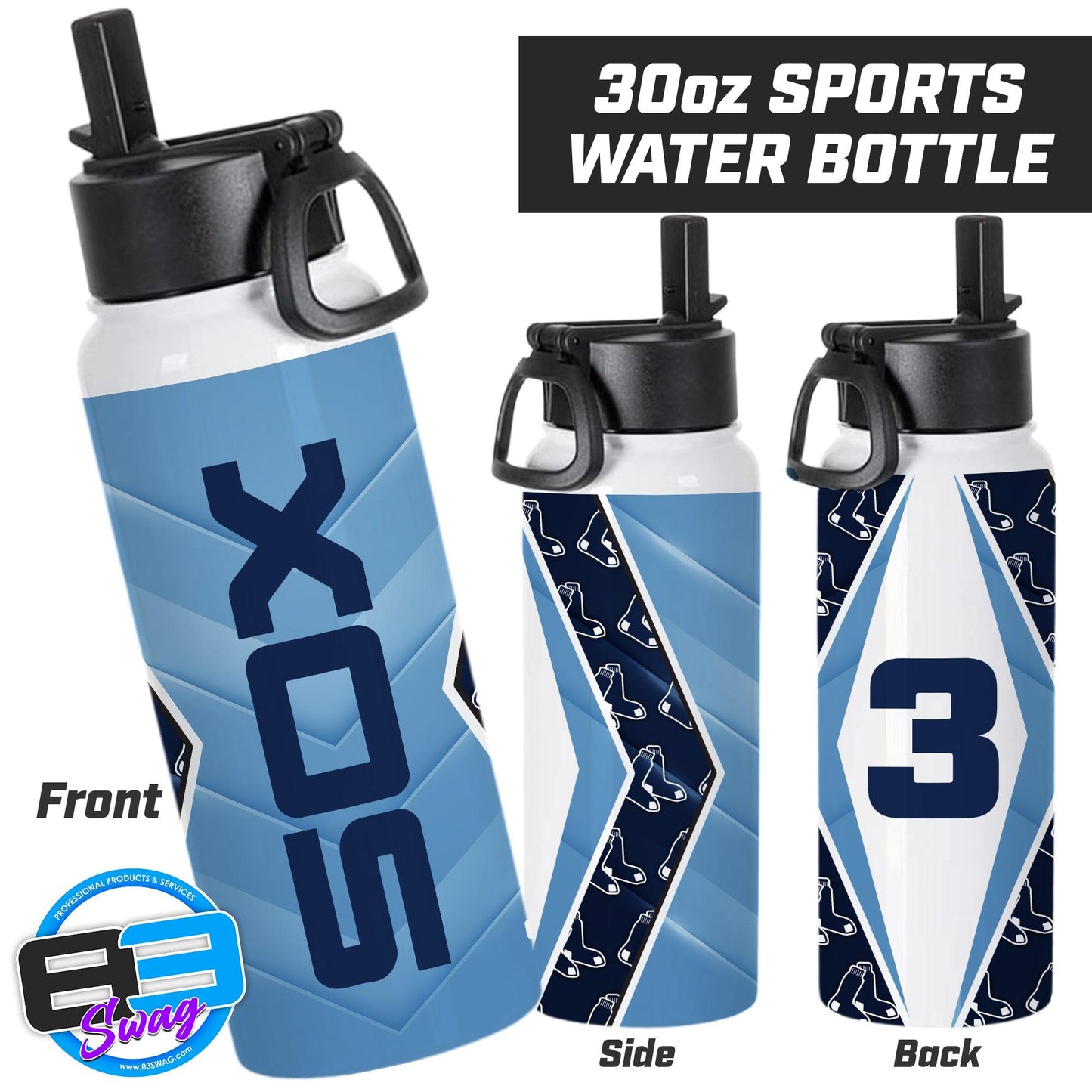 Blue Sox - 30oz Sports Tumbler - 83Swag