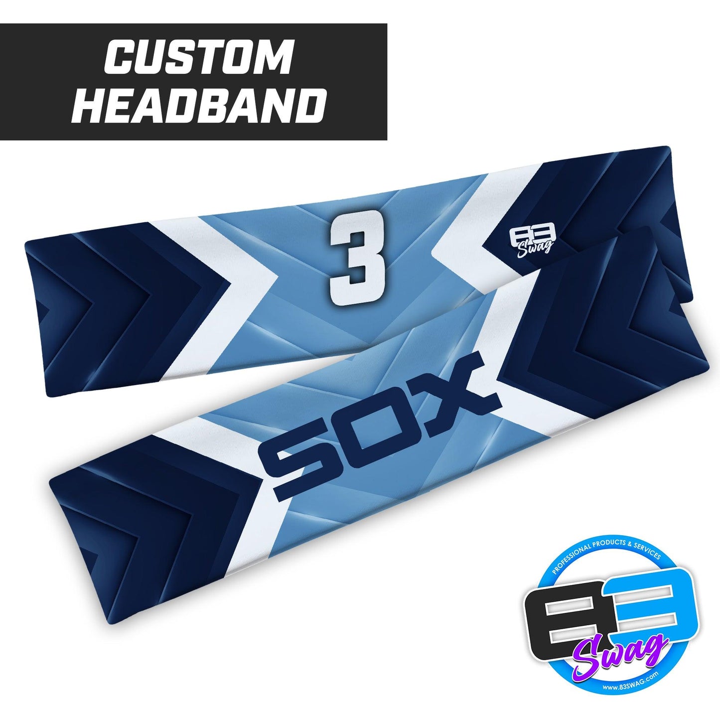 Blue Sox - Headband - 83Swag