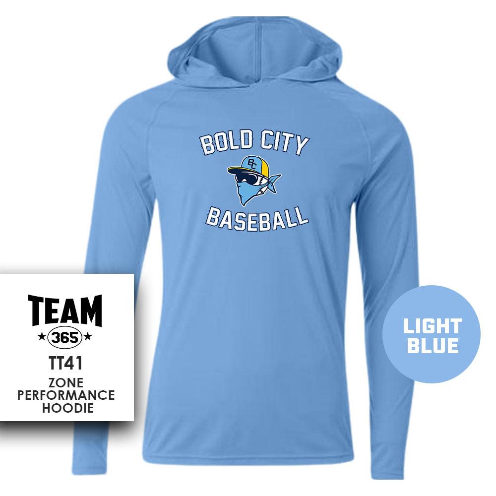 Bold City Bandits - LOGO 1 - Lightweight Performance Hoodie - MULTIPLE COLORS - 83Swag