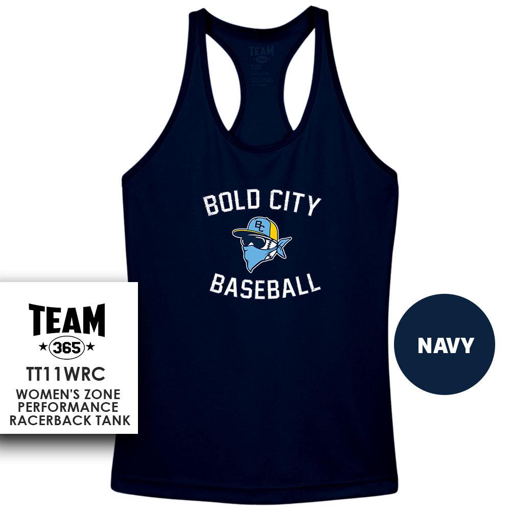 Bold City Bandits - LOGO 1 - Performance Women’s Racerback T - MULTIPLE COLORS AVAILABLE - 83Swag