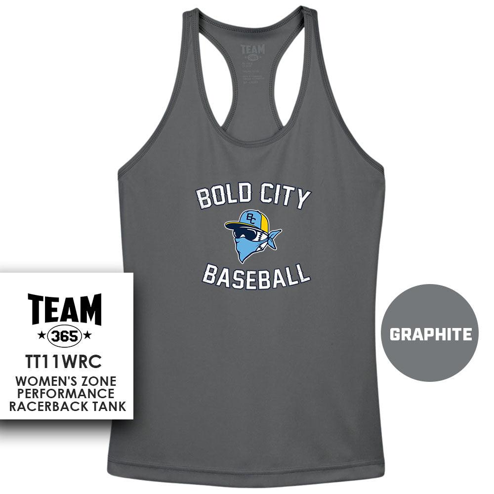 Bold City Bandits - LOGO 1 - Performance Women’s Racerback T - MULTIPLE COLORS AVAILABLE - 83Swag